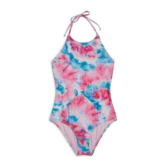 Splendid NWT Girls Twist of Fate One Piece Swimsuit tie-dye size 16 - Picture 1 of 5